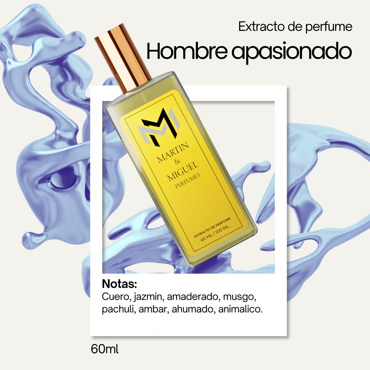 Hombre apasionado 60ml (Insp. Ombré Leather Tom Ford)