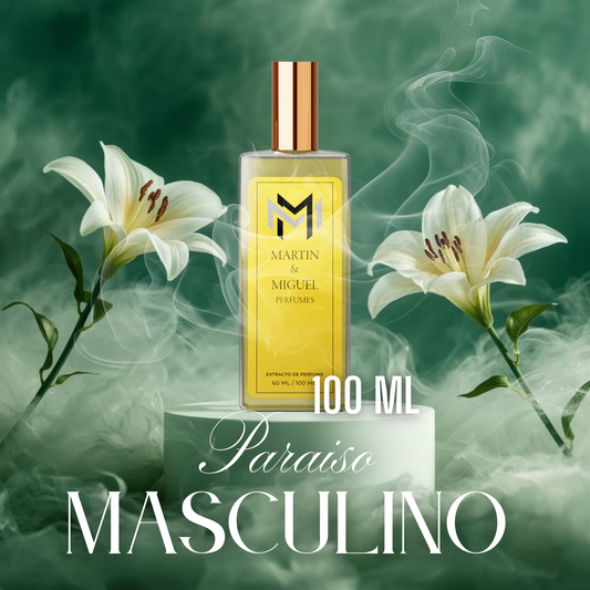 Paraíso Masculino 100ML. (INSP. PARADISE JARDEN JEAN PAUL GAULTIER)