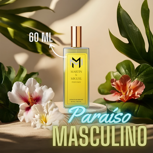 Paraíso Masculino 60ML. (INSP. PARADISE JARDEN JEAN PAUL GAULTIER)