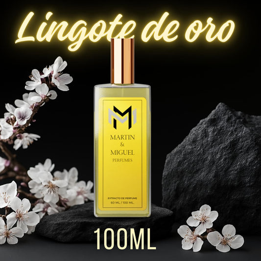 Lingote de oro 100ml (Insp. One million lucky)