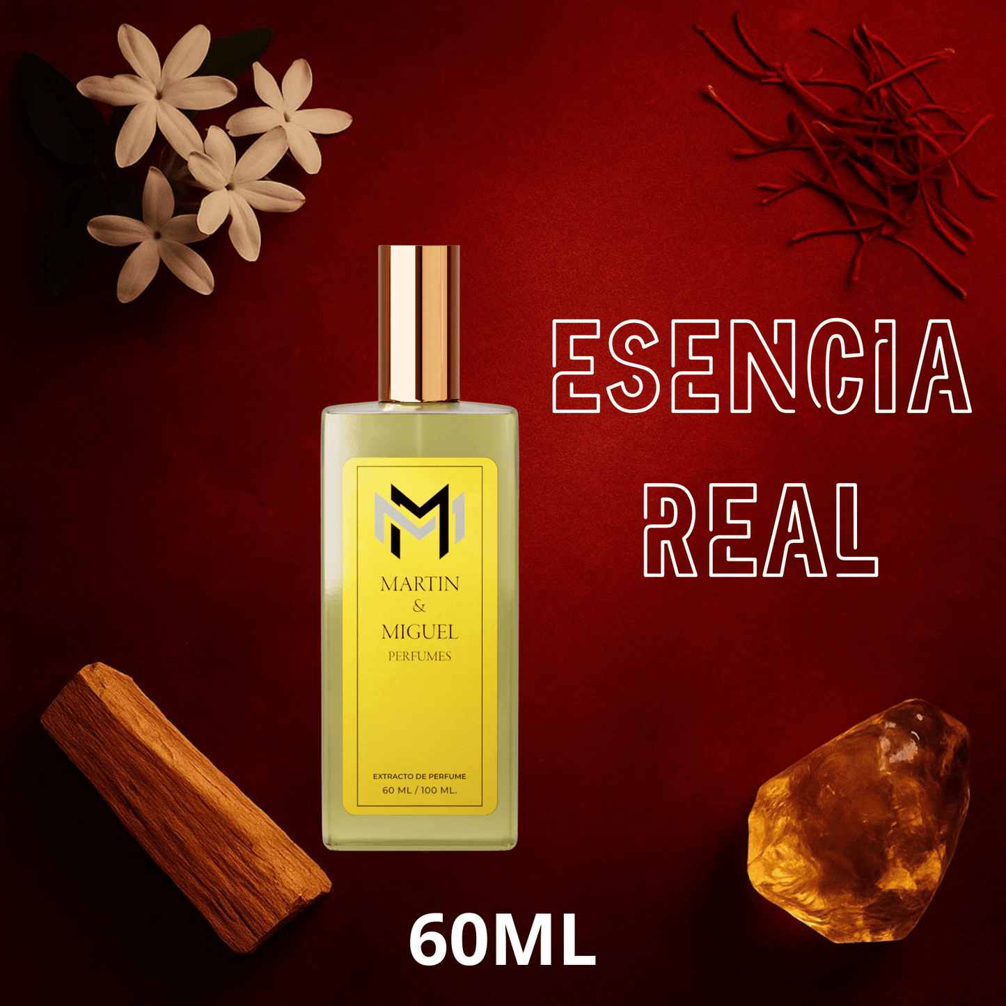Esencia Real 60ml (Insp. Baccarat Rouge 540)