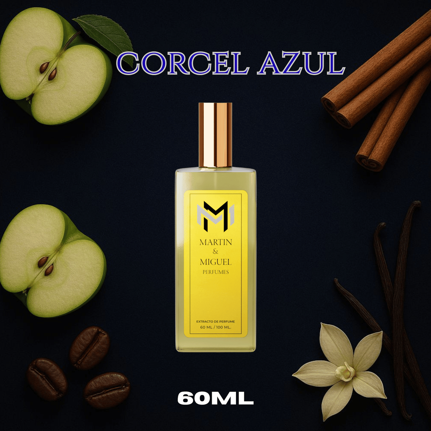 Corcel azul 60ml  (insp. layton Exclusif)